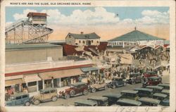 Noah's Ark and the Slide, Old Orchard Beach Postcard