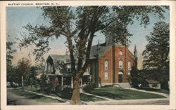 Baptist Church Postcard