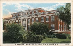 De Merritt Hall, Engineering Building U. of N.H. Postcard