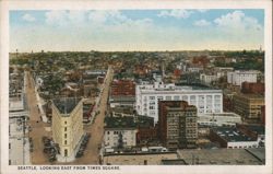 Seattle, Looking East from Times Square Postcard
