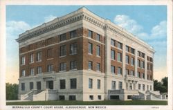 Bernalillo County Court House Postcard