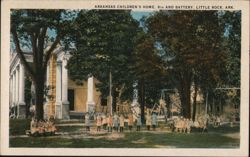 Arkansas Children's Home, 9th and Battery Postcard