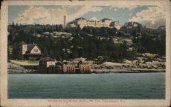 Grindstone Inn, Winter Harbor, ME, from Frenchman's Bay Postcard