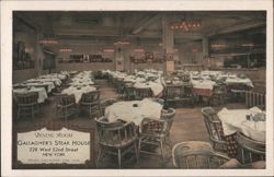 Dining Room, Gallagher's Steak House Postcard