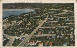 Aeroplane View of La Jolla Postcard