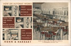 How an Automat Works Postcard