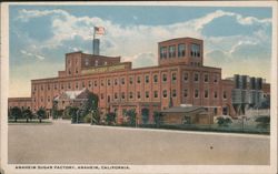 Anaheim Sugar Factory Postcard