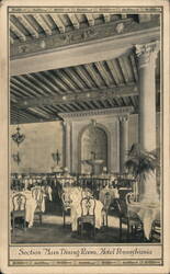 Section Main Dining Room, Hotel Pennsylvania Postcard