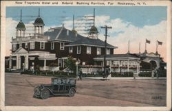 New Traymore Hotel and Ostend Bathing Pavillion Postcard