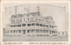 The Hotel Spray View Postcard