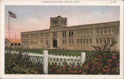 Union High School, Colton, Calif. Postcard
