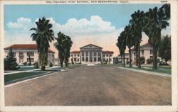 Polytechnic High School Postcard
