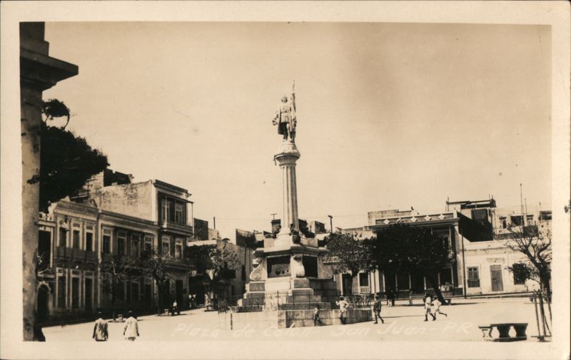 Plaza de Colon San Juan Puerto Rico