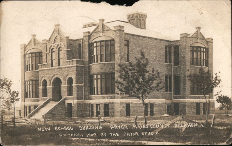 New School Building, Pryor, Mayes County, Oklahoma