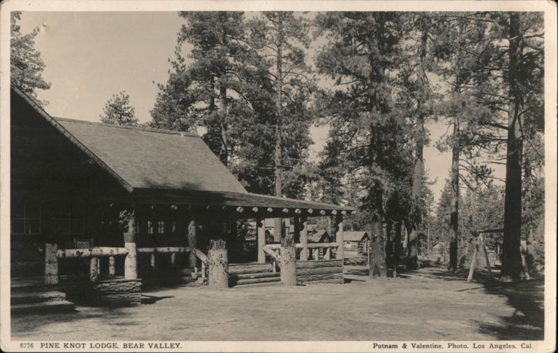 Pine Knot Lodge, Bear Valley California