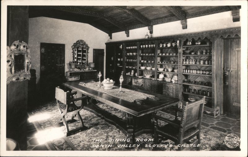 The Dining Room, Death Valley Scotty's Castle California