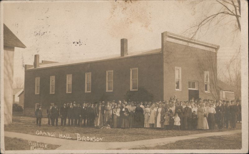 Grange Hall Bronson Michigan Penney