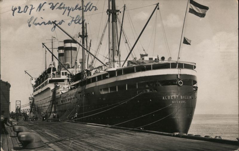 Albert Ballin Hamburg Boats, Ships