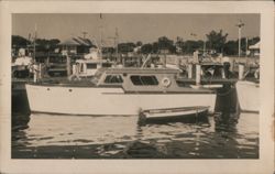 Sea Lion Boat at Mitchells Dock Postcard