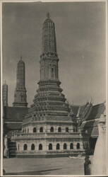 Temple Made of Crockery, Bangkok Postcard