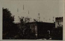Pearl Mosque Fort, Delhi Postcard