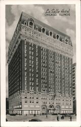 La Salle Hotel Postcard