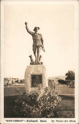 "Doughboy" Statue Postcard