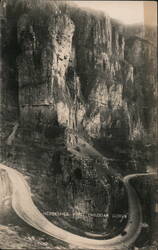 Horseshoe Bend, Cheddar Gorge Postcard