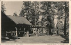 Pine Knot Lodge, Bear Valley Postcard