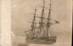 Old Ironsides, 1932 Postcard
