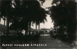 Parque Morazan Amapala Postcard