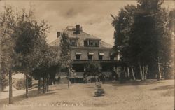 Residence of C. N. Vilas, Alstead, N.H. Postcard