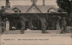 Mark Twain's Summer Home "Quarry Farm" Postcard
