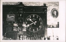 The Mysterious Clock Postcard