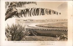 Fort Ord from Soldier's Club Postcard