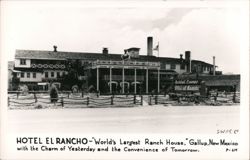 Hotel El Rancho Postcard