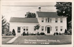 The Emmons Homestead, Hartland, CT Postcard
