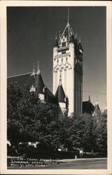 Court House, Spokane, Washington Postcard