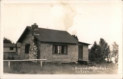 Grand View Cabins Postcard