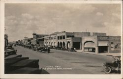 Yuma, Arizona on Old Spanish Trail Highway Postcard