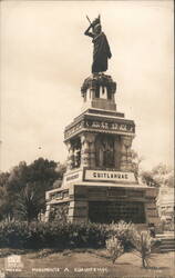 Monumento a Cuauhtemoc Postcard