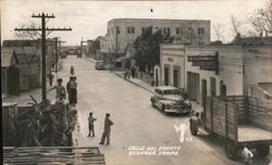 Calle Del Puente, Reynosa Postcard