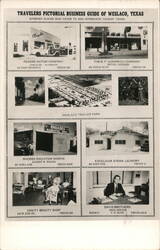 Travelers Pictorial Business Guide of Weslaco, Texas Postcard