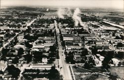 Aerial View, Mercedes Postcard