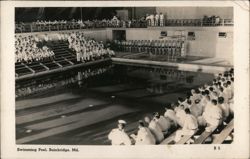 Swimming Pool, Bainbridge, MD Postcard