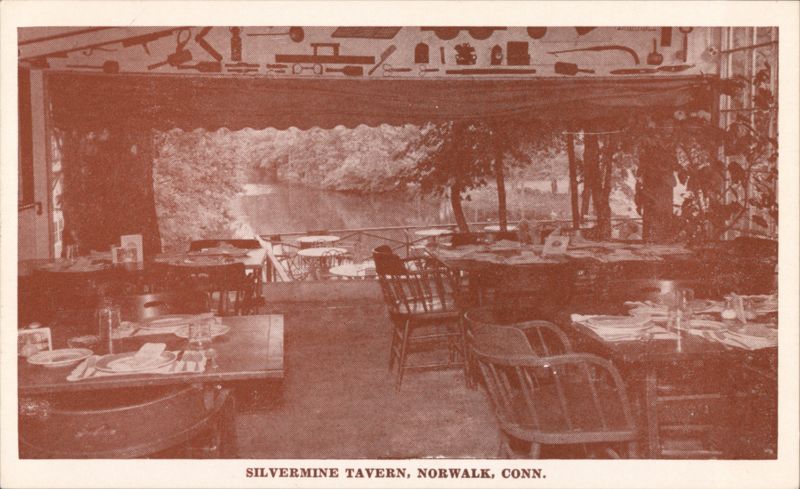 Silvermine Tavern Dining Room, Norwalk, CT Connecticut
