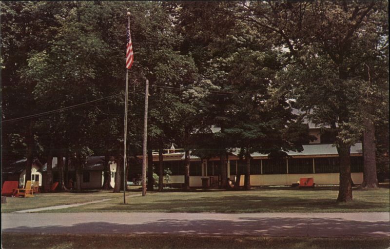 Peters' Sunset Beach Hotel, Main Building, Glenwood, MN Minnesota