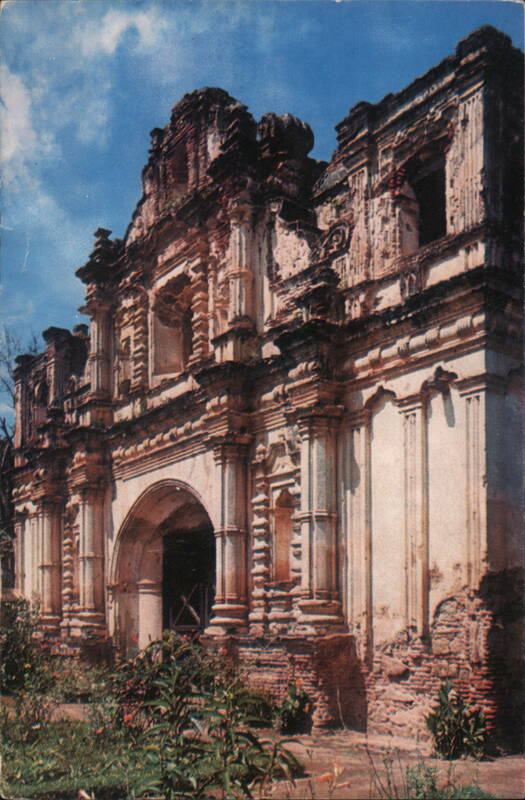Ruins of San José Church, Antigua Guatemala Julio Zadik