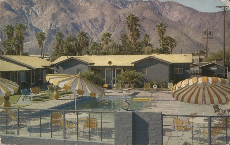 The Hideaway Motel Pool, Palm Springs, CA California