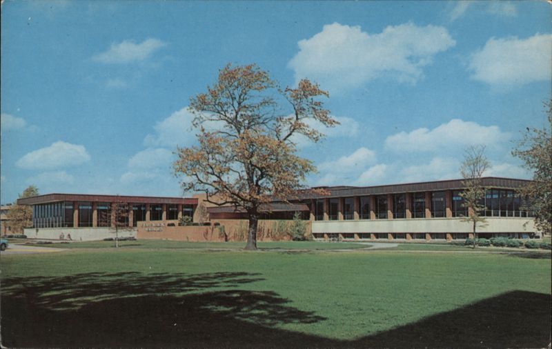 The Henry F. Moellering Memorial Library Valparaiso Indiana